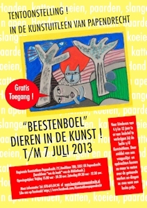 EXPOSITIE "BEESTENBOEL" IN DE KUNSTUITLEEN
