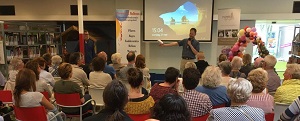 REMBRANDTLAAN, ONTMOETINGEN MET KUNSTENAARS SUCCESVOL VERLOPEN