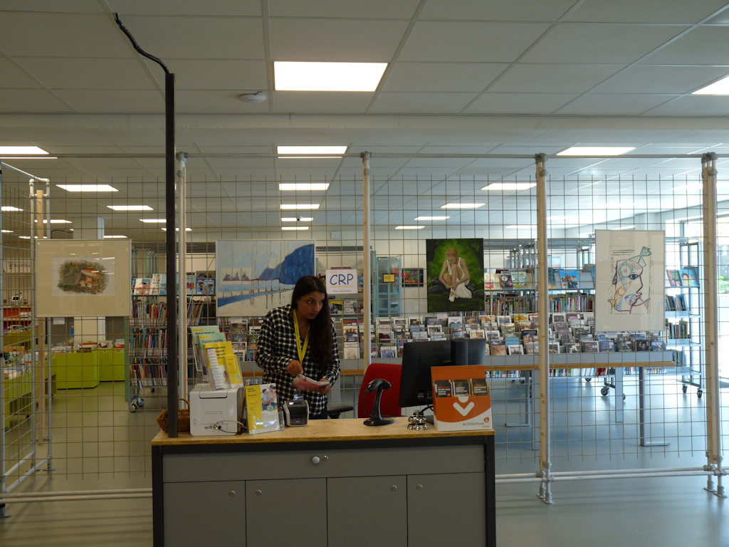 Expositie “Open Atelier” in de Bibliotheek